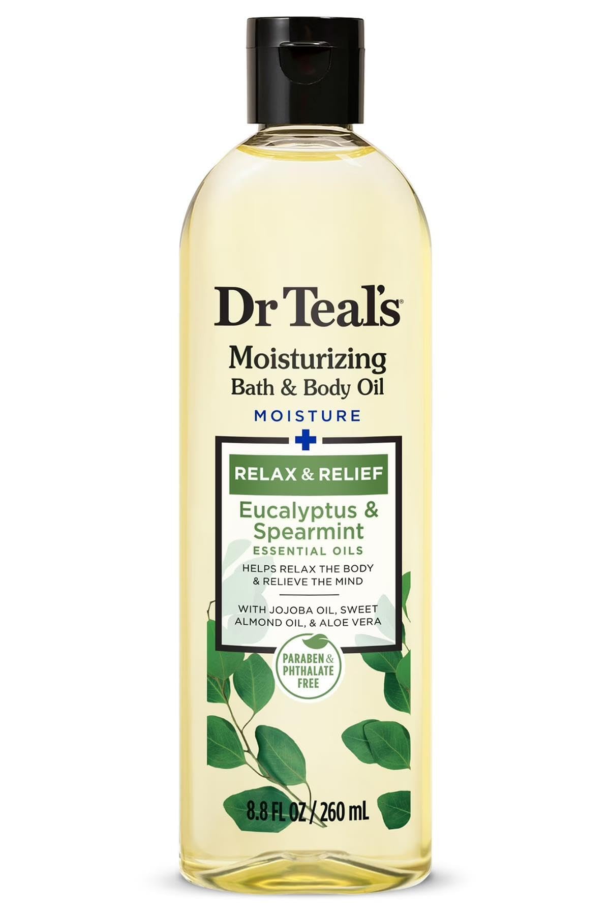 Dr Teal's Okaliptüs Nane Banyo Vücut Yağı 260ML, 811068012825
