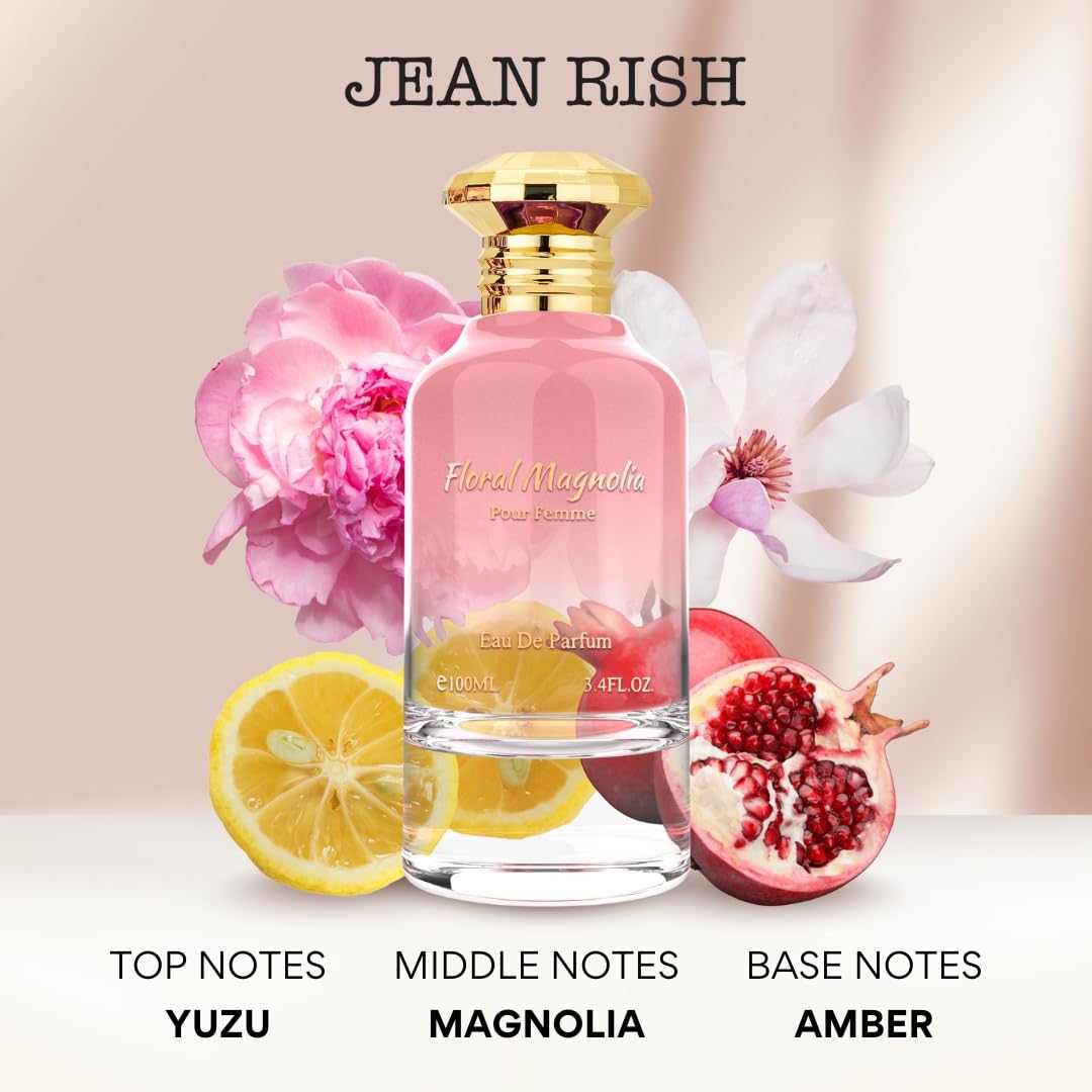 Amazon.com : Jean Rish Floral Magnolia Perfume for Women Eau De