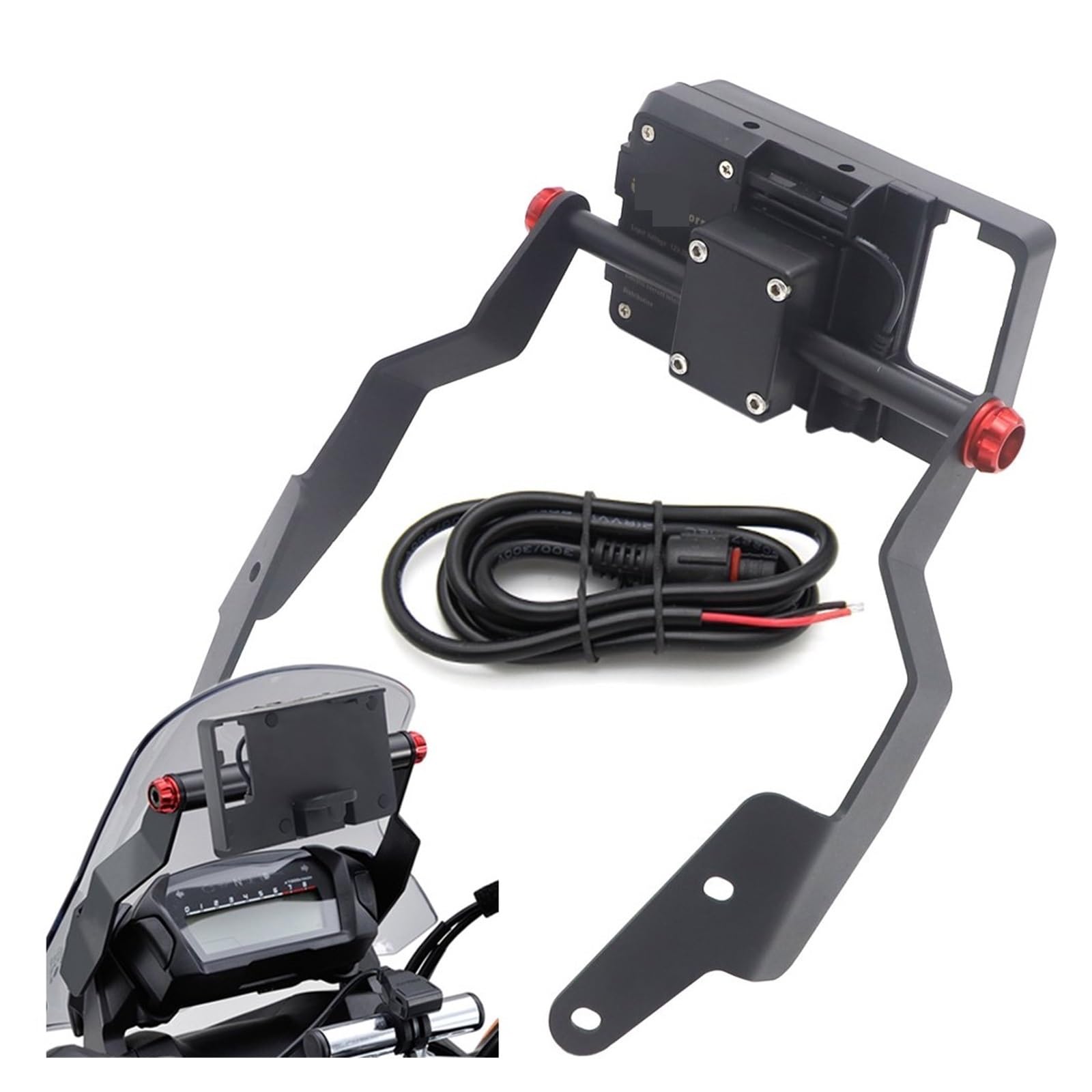 Motorfiets Smart Phone Navigatie GPS Plaat Beugel Aanpassing Houder Kit
