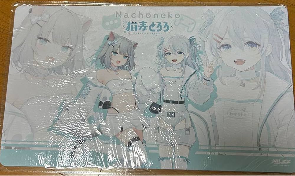 猫麦とろろ 甘城なつき ラバーマット NILZZ racing スーパーgt Amazon.co.jp: NILZZ Racing ラバーマット デスクマット 猫麦