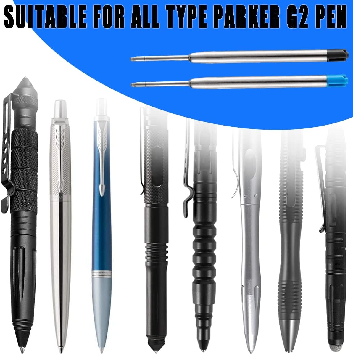 Pen Refills Replacement Ink for Self Defense Tactical Pen