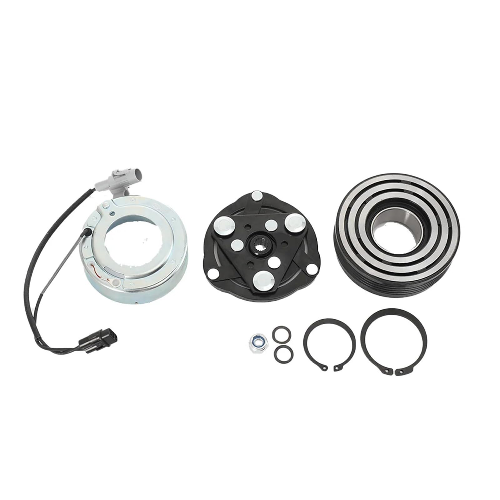 AC Compressor Clutch Kit Fit for Suzuki III Fit for Swift SX4 GY Air Conditioning Compressor Magnetic Clutch Pulley Solenoid Coil