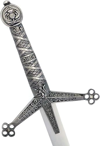 Miniatura 4 de Espada de cruzada medieval de 33 pulgadas (83.8 cm) con vaina, elige tu estilo