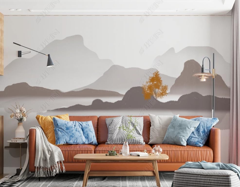 Papier peint intissé salon de thé décoration murale moderne chambre - 2