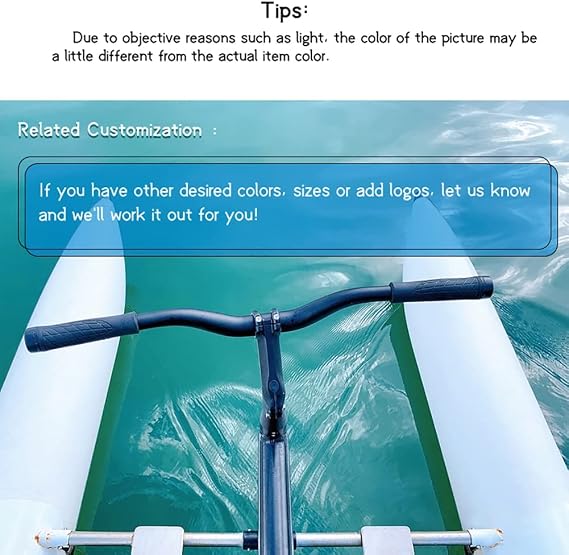 Lake Water Bicycle Single Pedal Sightseeing Leisure Inflatable Kayak Water Scooter Portable and Suitable for Sports Leisure Fishing Scooter