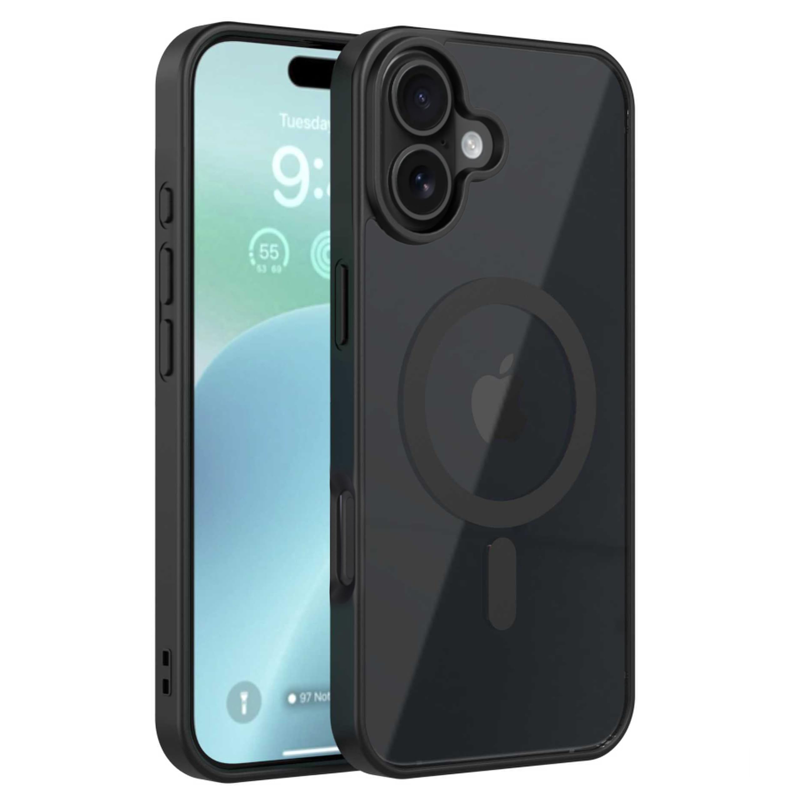 Zapcase Back Case Cover for iPhone 16 Plus | Compatible for iPhone 16 Plus Back Case Cover | Scratch-Resistant Back Case Cover | Black (B0D8G31J7Q) Amazon Price History, Amazon Price Tracker
