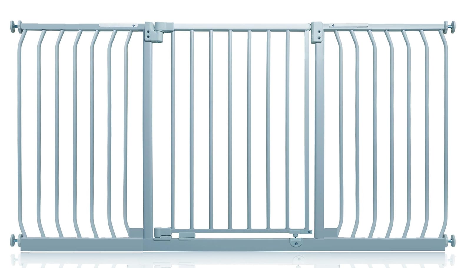 Safetots Elite Pressure Narrow Safety Gate, 65.5cm - 74.5cm, Matt White, Narrow Pressure Fit Stair Gate, Baby Gate for Doors Hallways and Spaces, Safety Barrier, Easy Installation — view 78