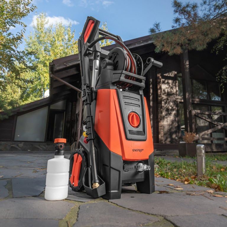 PW-16BR 2021 Idropulitrice elettrica 1600 W 150 bar compatto portatile per auto, moto, giardino e casa
