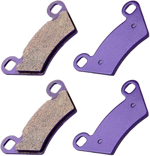 Miniatura 6 de SCITOO FA354 FA452 Pastillas de freno para Polaris Ranger 400 2010-2013 pastillas de freno delanteras y traseras de fibra de carbono