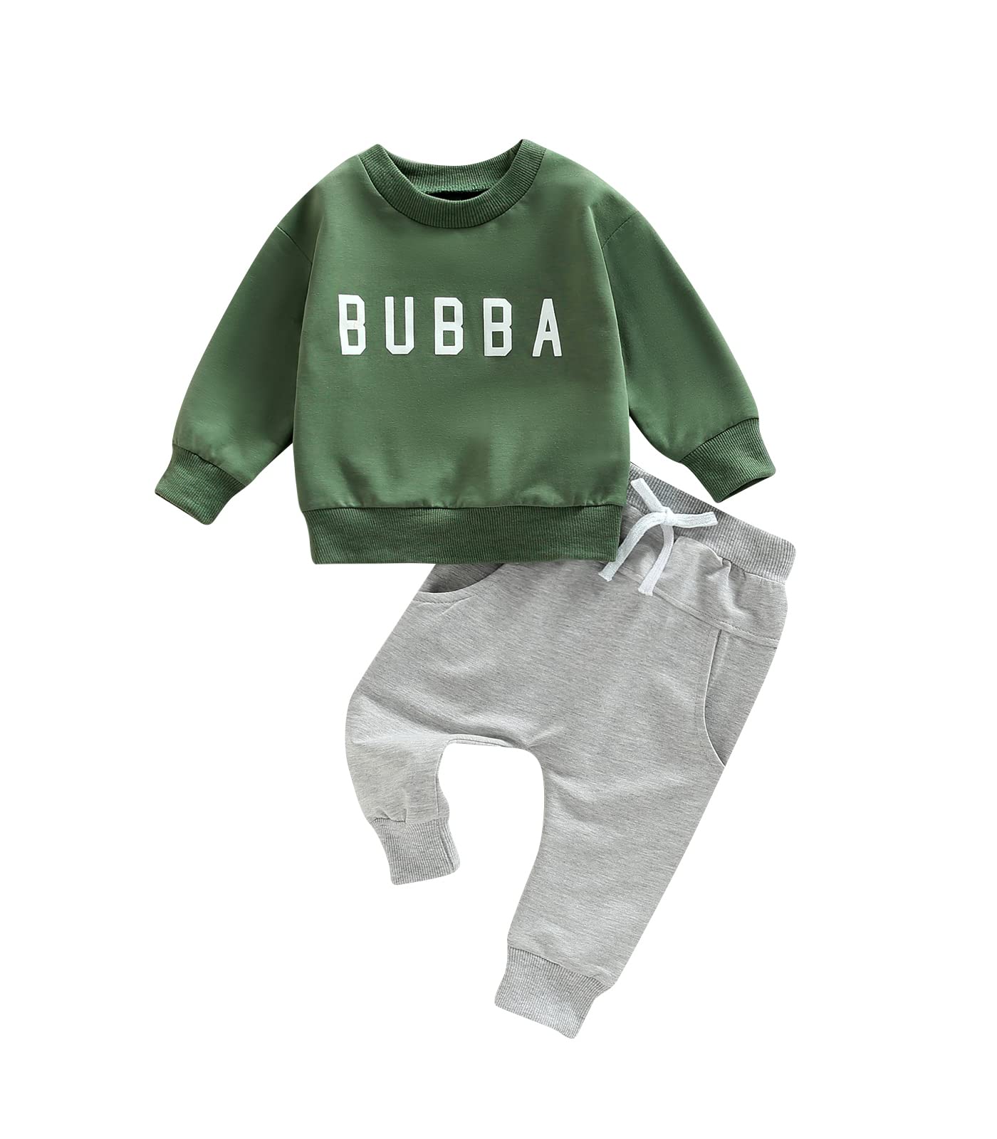 MA&BABYBaby Boy Clothes 6 9 12 18 24M 3T Outfits Pants Set Patchwork Hoodie Letter Printed Sweater Fall Winter Outfit