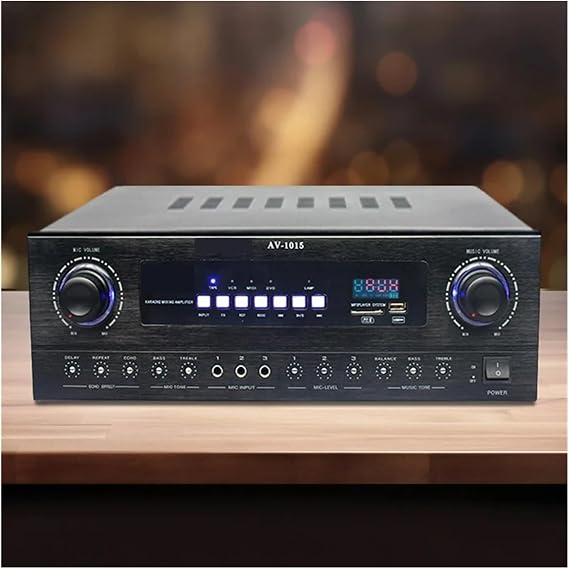 Bluetooth soundbox with 400W amplifier. Great for family parties and stages VERSATILE