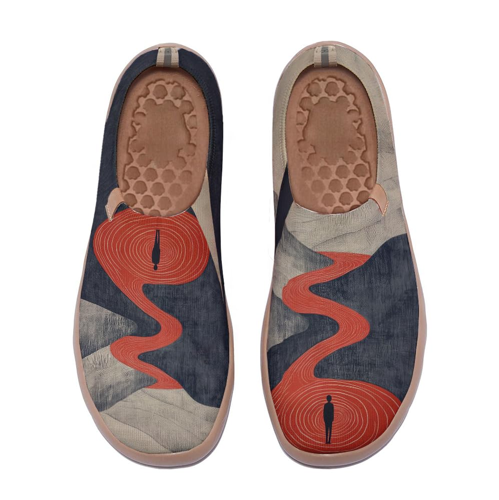 Stylish Men's Knit Loafers Comfortable Breathable Casual Slip-on Shoes Walking-Friendly Footwear