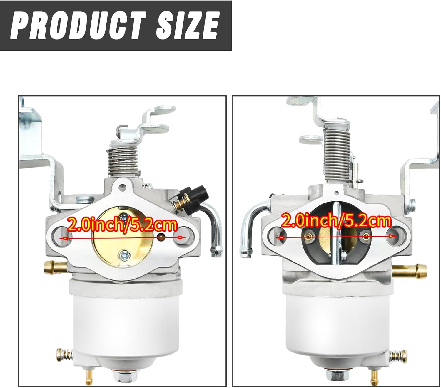Anxingo JR6-14101-00 Carburetor Replacement for Yamaha Golf Cart G22-G29 Drive 4-Cycle Gas Car 2003-2021 Replace JR6-141001-01 JR6-14102-00 520-185 17560 13351