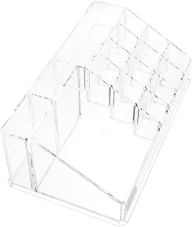 ibasenice Diamond Pattern Makeup Storage Orga...