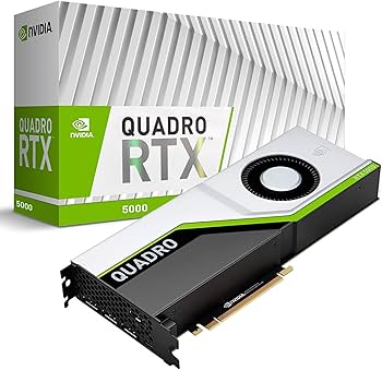 Amazon.com: PNY VCQRTX5000-PB Graphics Card Quadro RTX 5000 16 GB