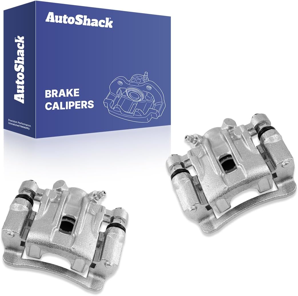 AutoShack Rear Brake Calipers Left & Right Replacement for 2010-2013 Kia Forte 2010-2013 Kia Forte Koup 2006-2007 Hyundai Accent 2-PC Set