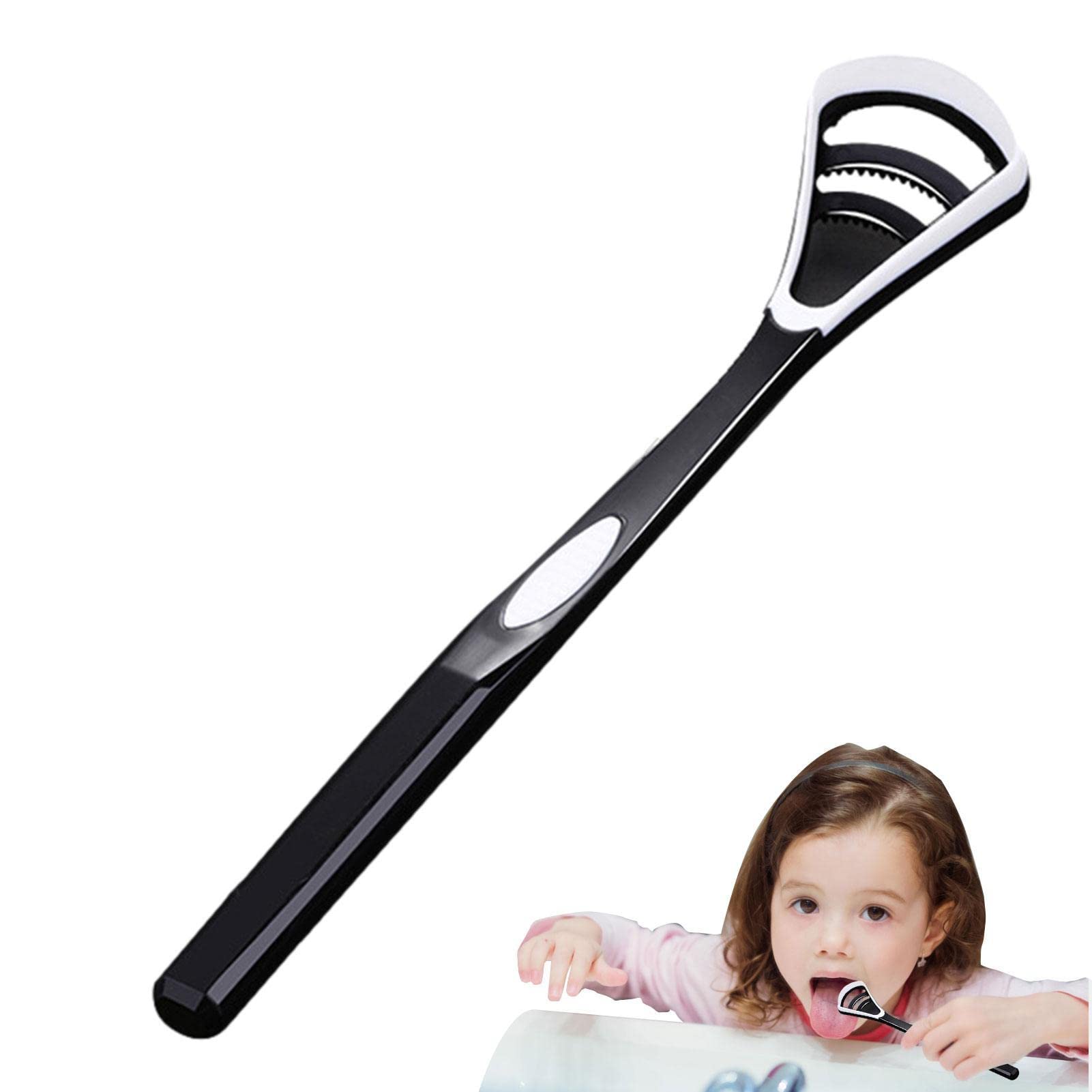 Tebinzi Tongue Scraper for Adults, 5 Tongue Cleaning Brush, Breath Treat for Adults & Kids, Oral Care To Keep Breath