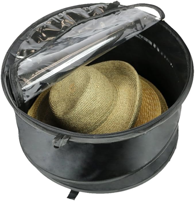 The Elixir Deco Premium Extra Large Pop up Hat Storage Box