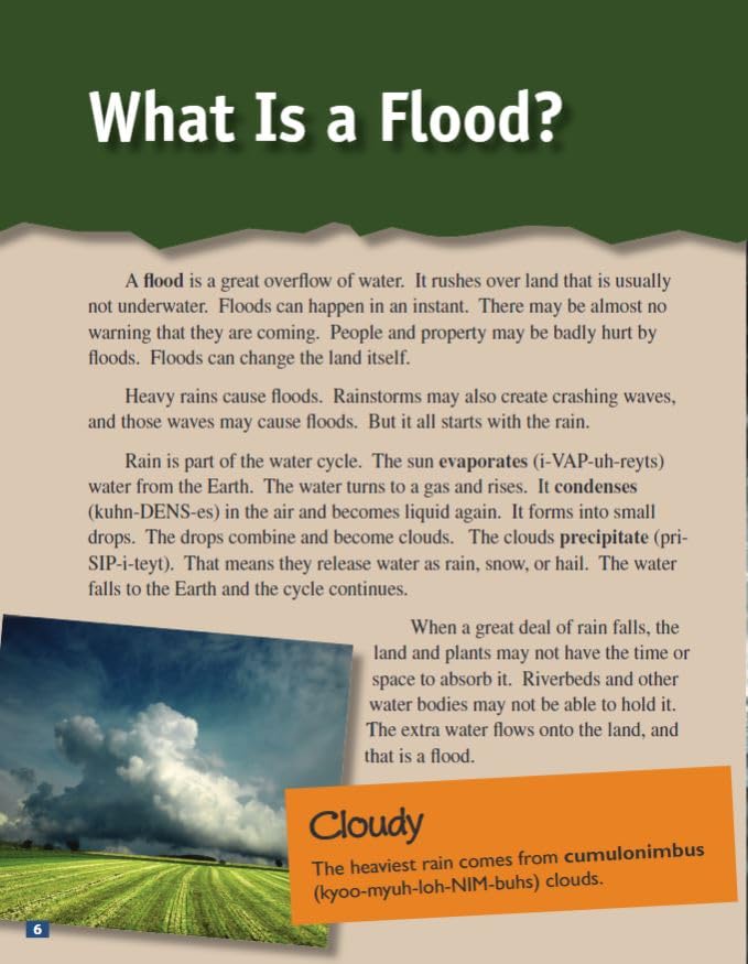 Floods and Blizzards: Geology and Weather (Science Readers) - Image 6