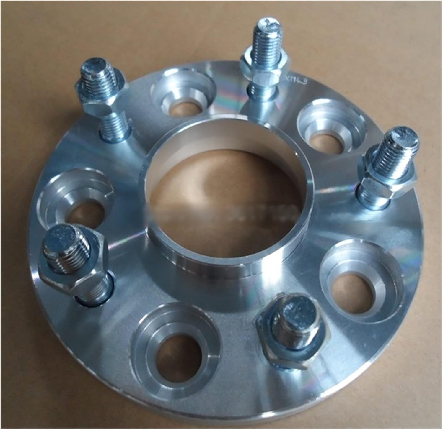 車両用ホイールスペーサー 20mm ホイール スペーサー アダプター PCD 5x108 から 5x112 CB 63.4-66.6
