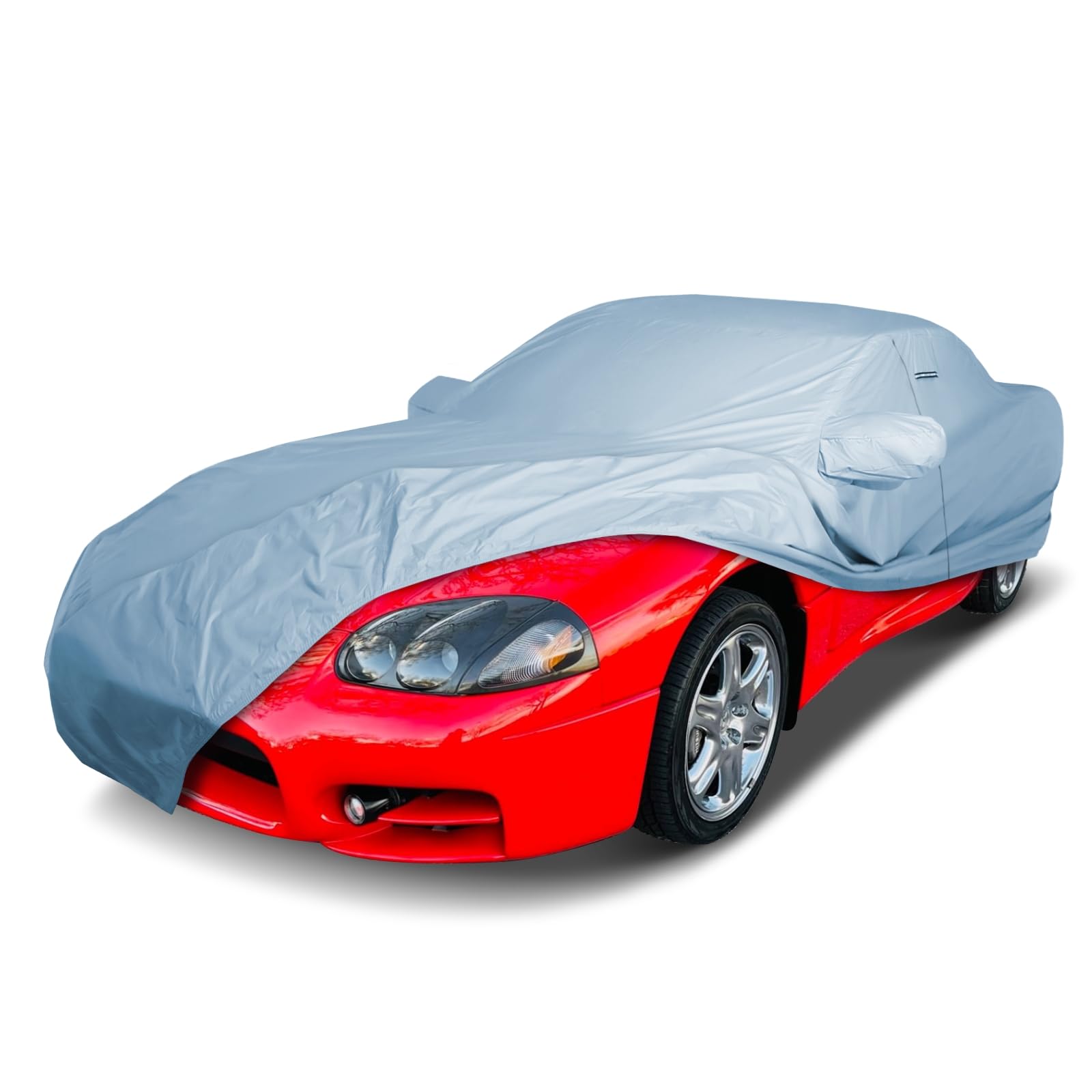 iCarCover Custom Car Cover for Mitsubishi 3000GT, Waterproof All Weather Rain Snow UV Sun Hail Protector for Automobiles, Automotive Full Exterior