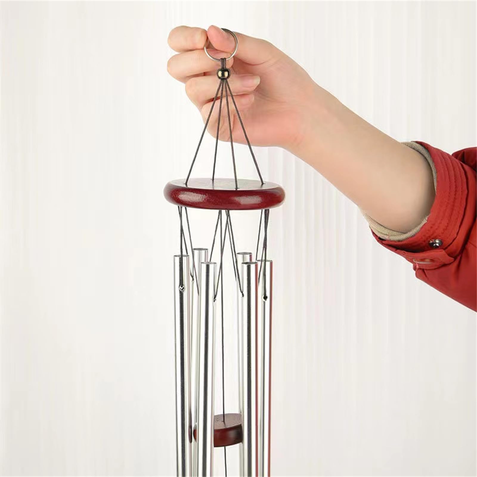 Amazon.co.jp: ウィンド チャイム 風鈴 金属製 風水 ウィンドチャイム