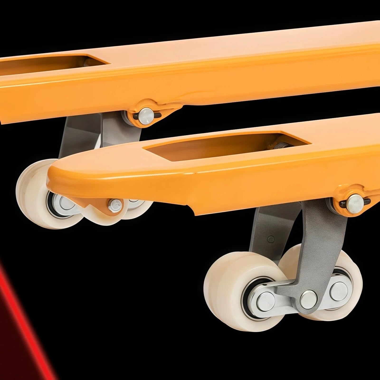 Hubwagen Manueller Palettenheber mit Dual-Release-System for den Materialtransport im Lager gabelstapler(Groß)