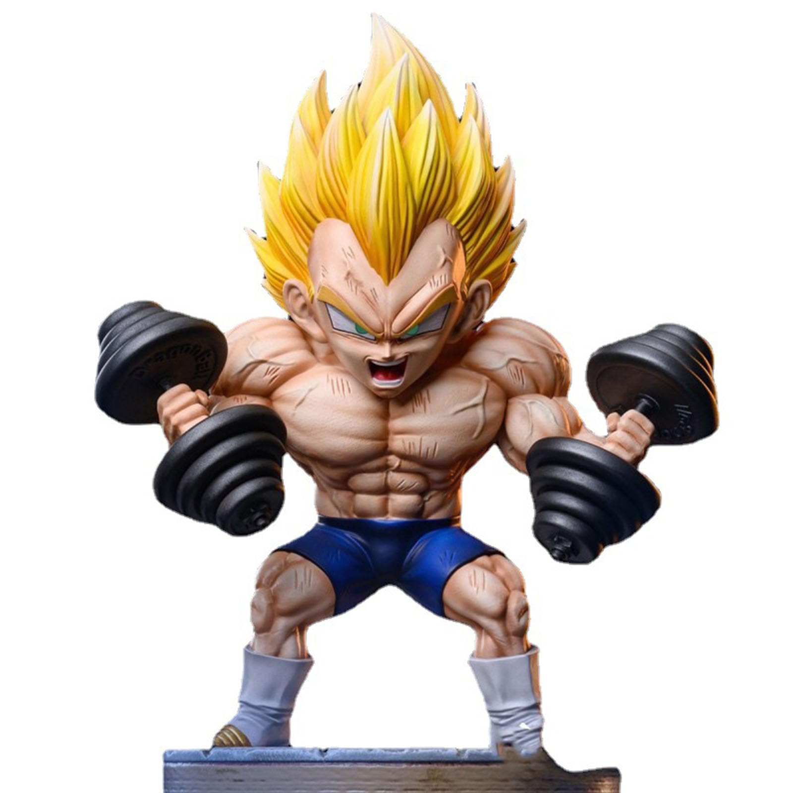 Vegeta Figure,Vegeta Anime Statues Figurine PVC Action Figure Collection Home Decor Gift Model Toys Anime Figure 6.6 Inch