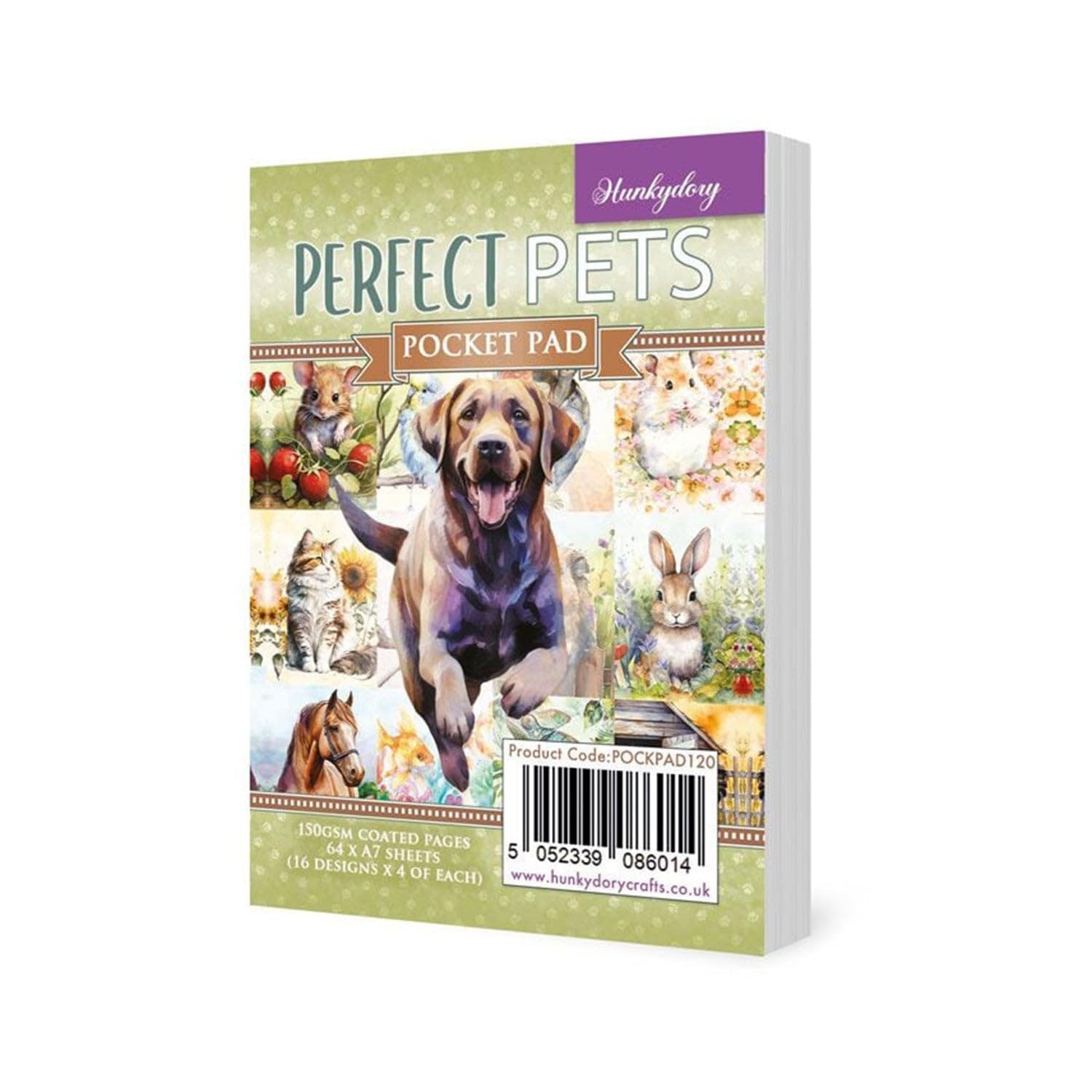 Hunkydory Crafts Perfect Pets Pocket Pad - A7 Size