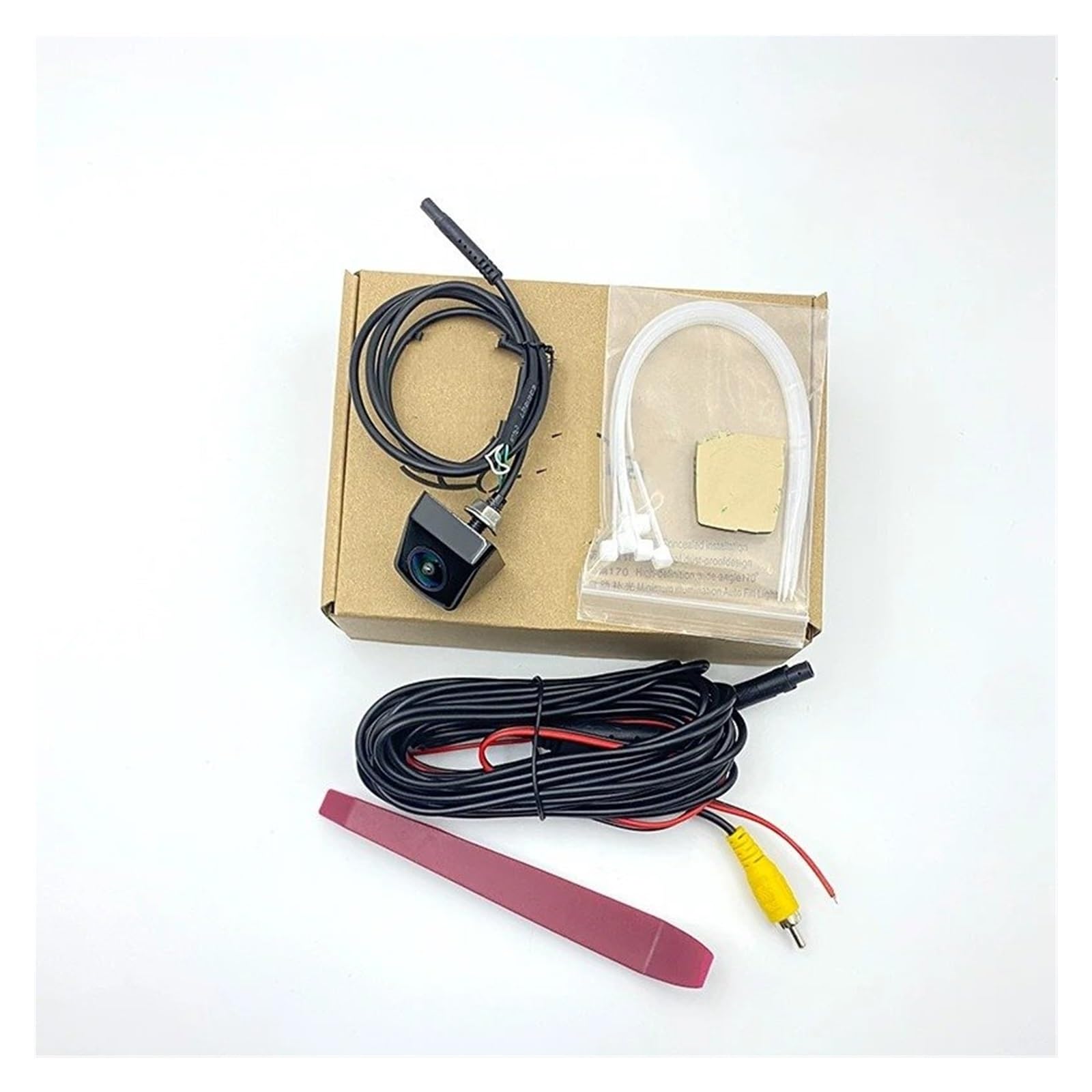 Cámara Aparcamiento para Mazda para CX-5 CX 5 CX5 KF 2017 2018 Pantalla Fábrica HD Visión Nocturna Estilo OEM Vista Trasera Cámara Marcha Atrás Camara Marcha Atras(Kit B 1080P CAM)