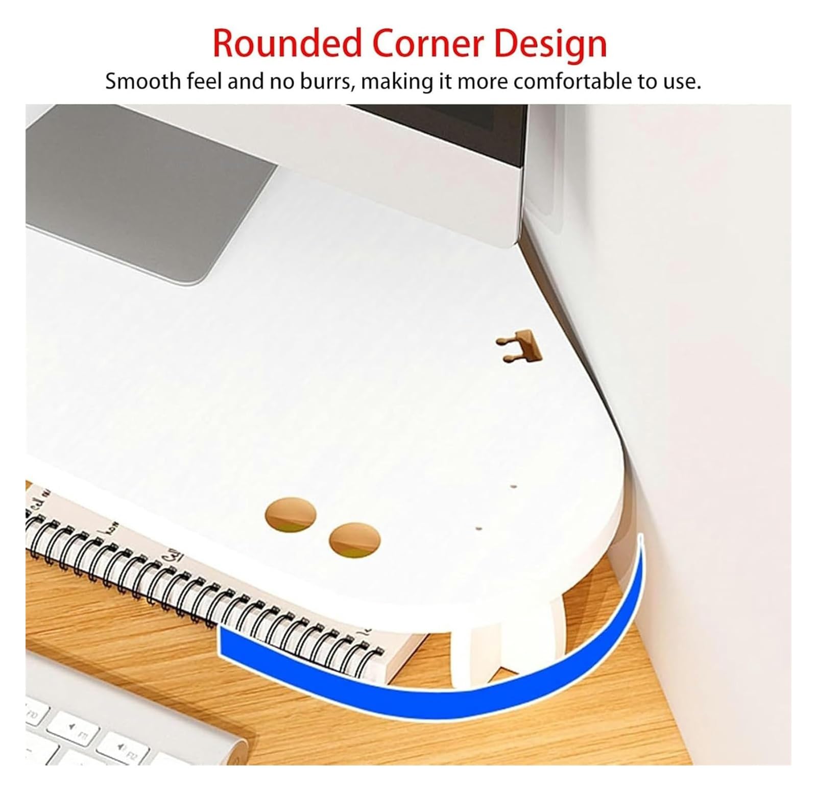 Universeller Monitorständer mit Stifthalter, Büro-Desktop-Ständer und Aufbewahrungsregal für verbesserte Ergonomie und platzsparend, ideal für Zuhause und Arbeitsplatz