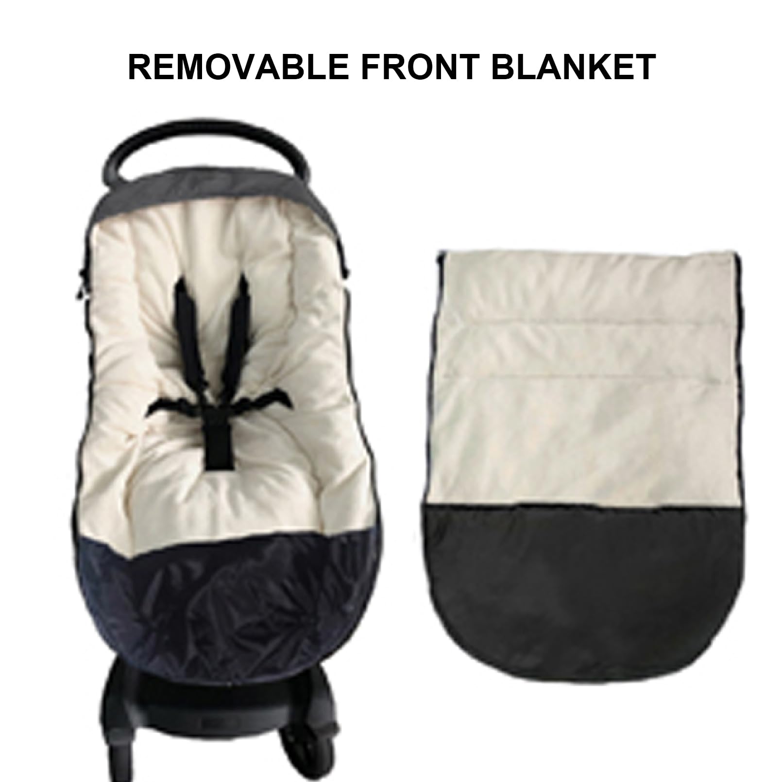 funlife - Saco de Invierno antigolpes, Impermeable, de Alto Rendimiento, Compatible con Todos los Equipos de Viaje, Parte Delantera Ajustable en Altura y extraíble