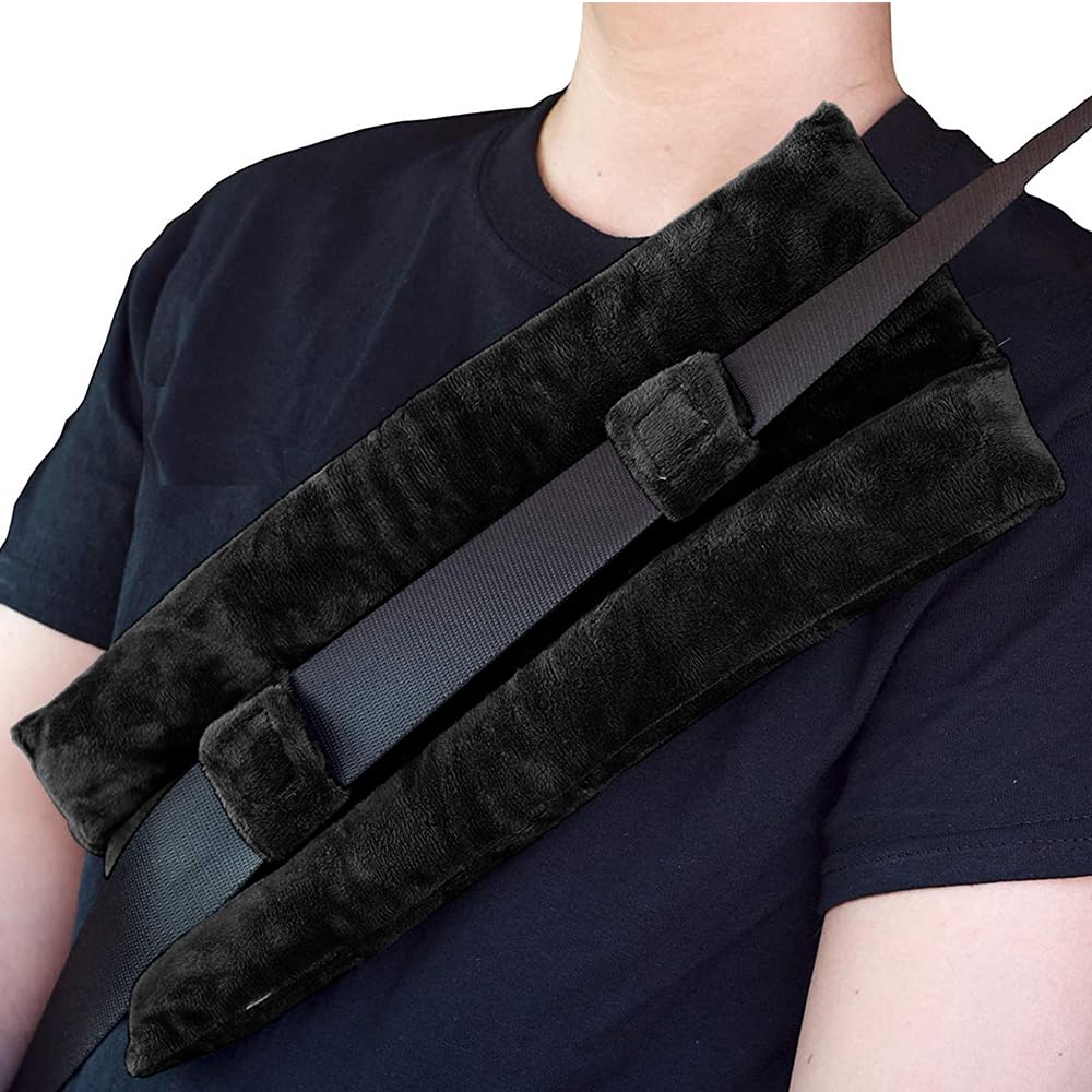 Cuscino per cintura di sicurezza per mastectomia post-chirurgia, cuscino di supporto per recupero cardiochirurgico, morbido rivestimento per cintura di sicurezza auto, protezione per cintura