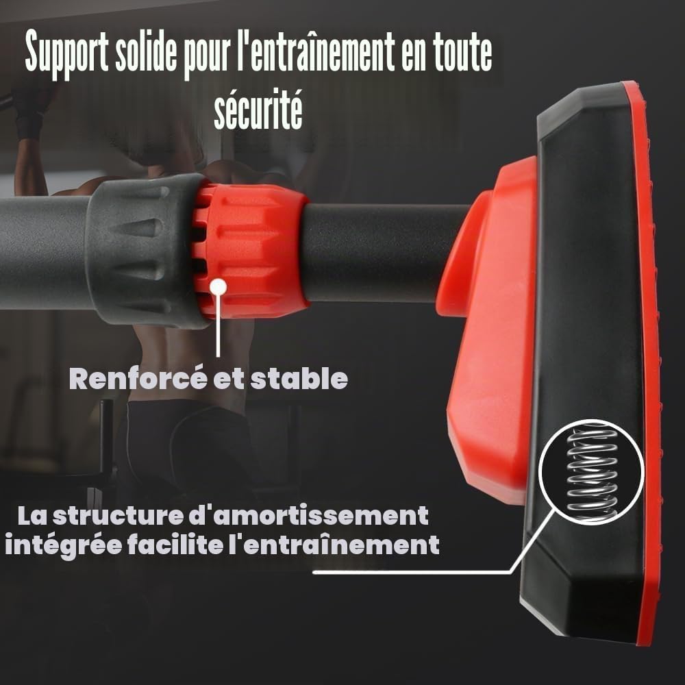 Barre de traction pour cadre de porte, 70-90 cm/90-110 cm, barres de traction sans vis, charge jusqu'à 250 kg