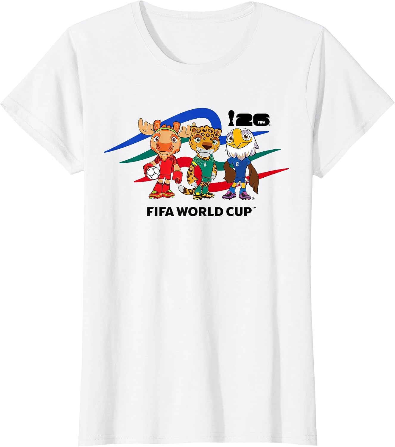 FIFA World CUP26 Host Country Mascots T-Shirt