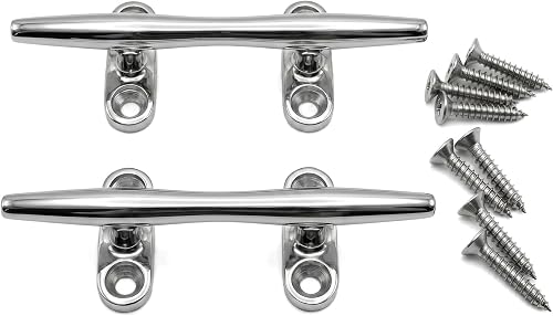 MIZUGIWA Boat Cleats 316 Stainless Steel,4 inch 5 inch 6 inch 8…