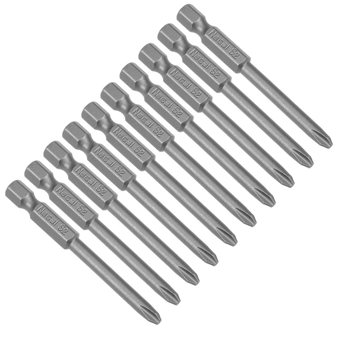 Sollbry 6 pièces Hex Queue Embouts de Tournevis Phillips Magnétiques
