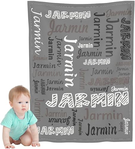 Miniatura 7 de Manta de bebé personalizada para niñas y niños, mantas de bebé personalizadas para niñas y niños, manta personalizada con nombre para bebé, regalo