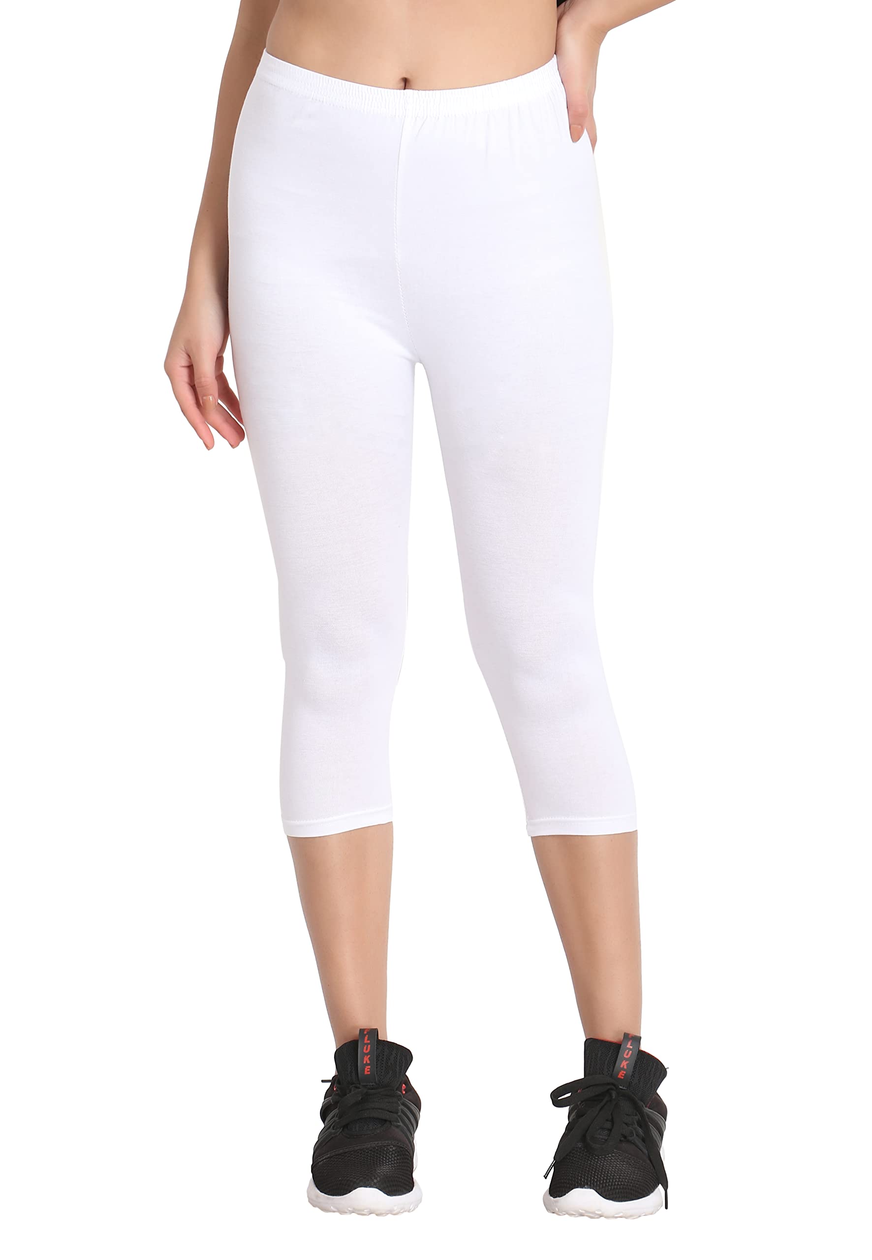 Zunaira Capris for Womens/Girls 3/4 Leggings for Women Capri of Women Combo of 1-image-5