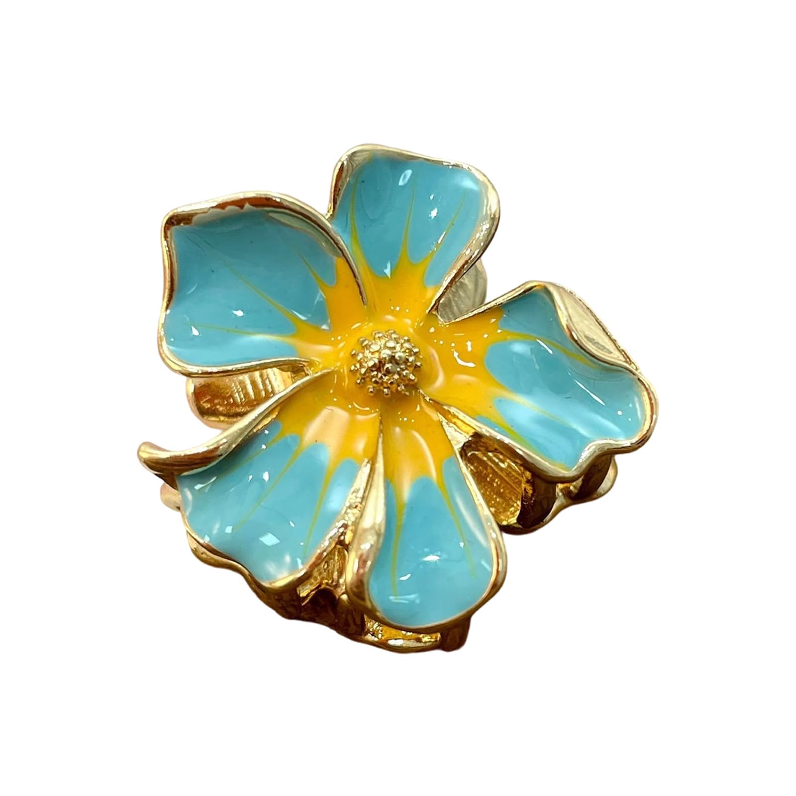 MICFENY Retro Floral Small Hairpins Elegant Hair Accessories Secure Hold Fashion Hair Accessories for Daily Prom Occasion