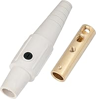 Vista 12 de Marinco CLS20FB-A CLS tipo Cam, serie 16 en línea, conector de un solo pin, 400 amperios, 600 voltios, #2-2/0 AWG, hembra - negro (A)