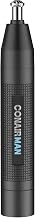 ConairMan Nose Hair Trimmer for Men, For Nose, Ear, and Eyebrows, Patent 360 Bevel Blade for No Pull, No Snag Trimming Experience, Cordless Lithium-Powered Trimmer with Drawstring Bag