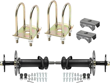 Electric Trike Rear Differential Axle Assembly 810mm 6T for Go Kart ATV Quad Buggy UTV Drift Trike Scooter