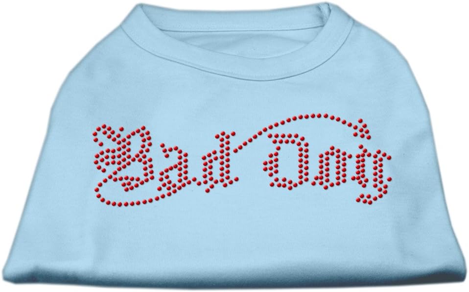 Mirage Pet ProductsBad Dog Rhinestone Shirts Baby Blue Small