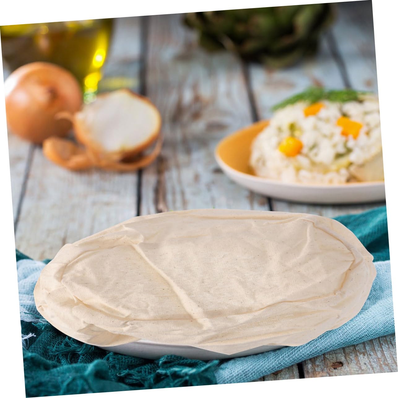 Cabilock 20stücke Brot Gärkörbe Mit Leinenbezug Hochwertige Stoffüberzüge Für Teigführung Und Optimale Fermentation Für Hausgebrauch Und Bäckerei