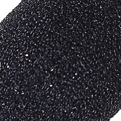 15 Pack Foam Microphone Windscreen, Lapel Headset Microphone Sponge Mini Foam Cover Shield Protection for Variety of Headset (Black) by SUMAJU - Image 4