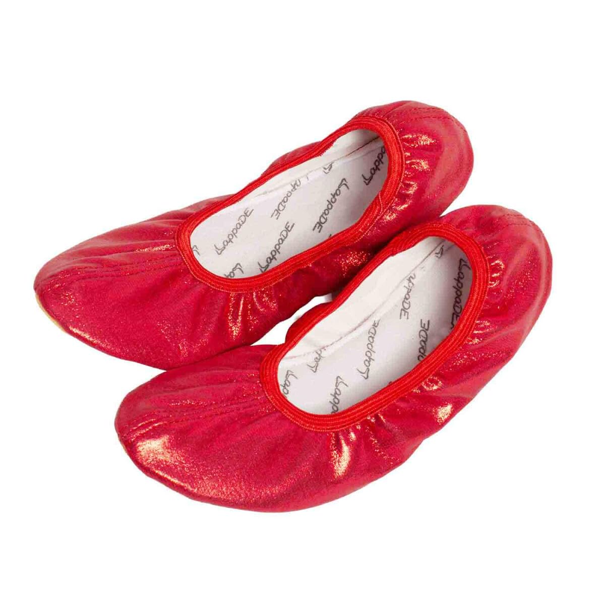 Scarpe da Ginnastica Pantofole da Danza Ballerine per Donne Uomini Ragazze Ragazzi con Suola in Gomma con Paillettes