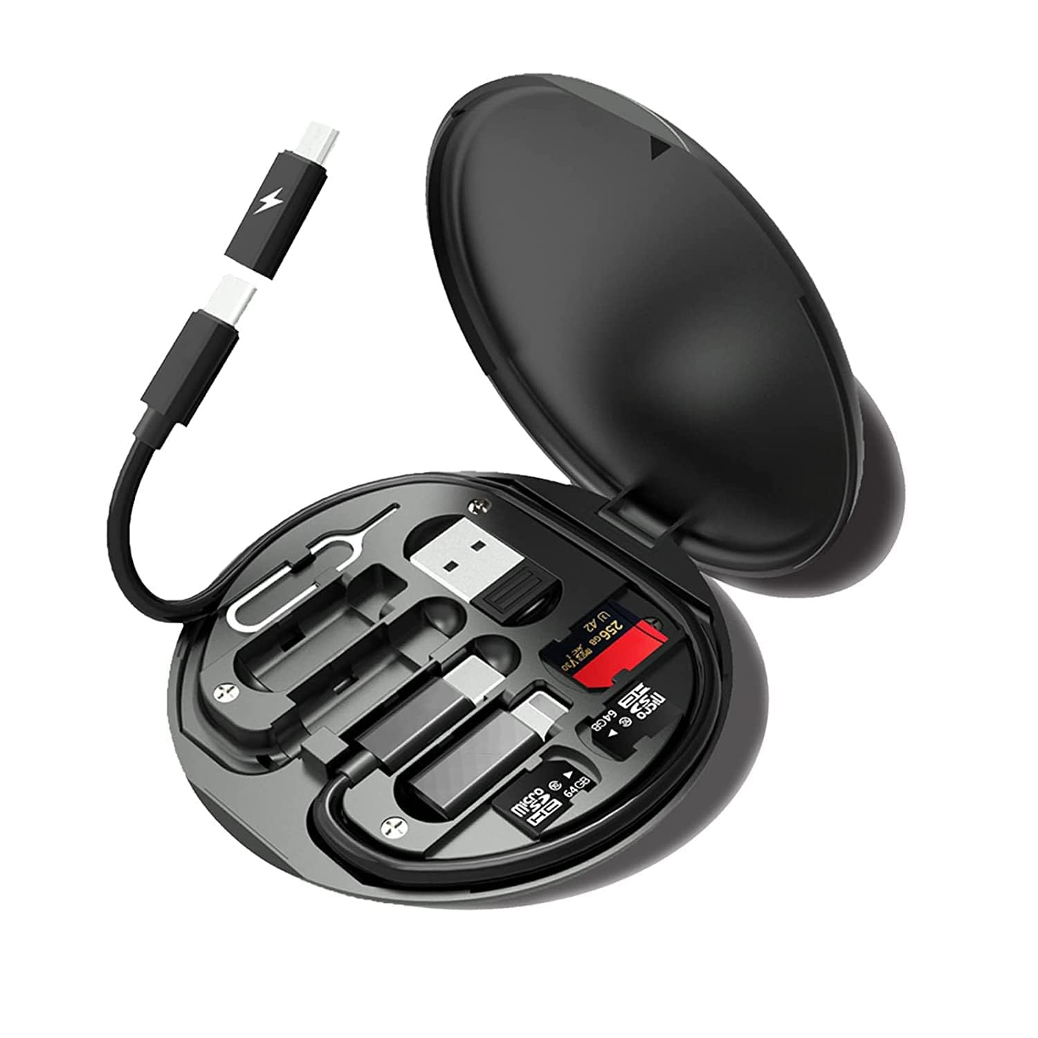 See full amazon price history chart for Careflection USB C to USB C Cable Adapter Kit with Lightning Adapter & Android Adapter USB Adapter, SIM Eject Pin for Data Transfer, Charging, SIM Card Storage USB Adapter Cable Kit with Storage Box Careflection USB C to USB C Cable Adapter Kit with Lightning Adapter & Android Adapter USB Adapter, SIM Eject Pin for Data Transfer, Charging, SIM Card Storage USB Adapter Cable Kit with Storage Box (B0CBCMFPDH) Amazon Price History, Amazon Price Tracker