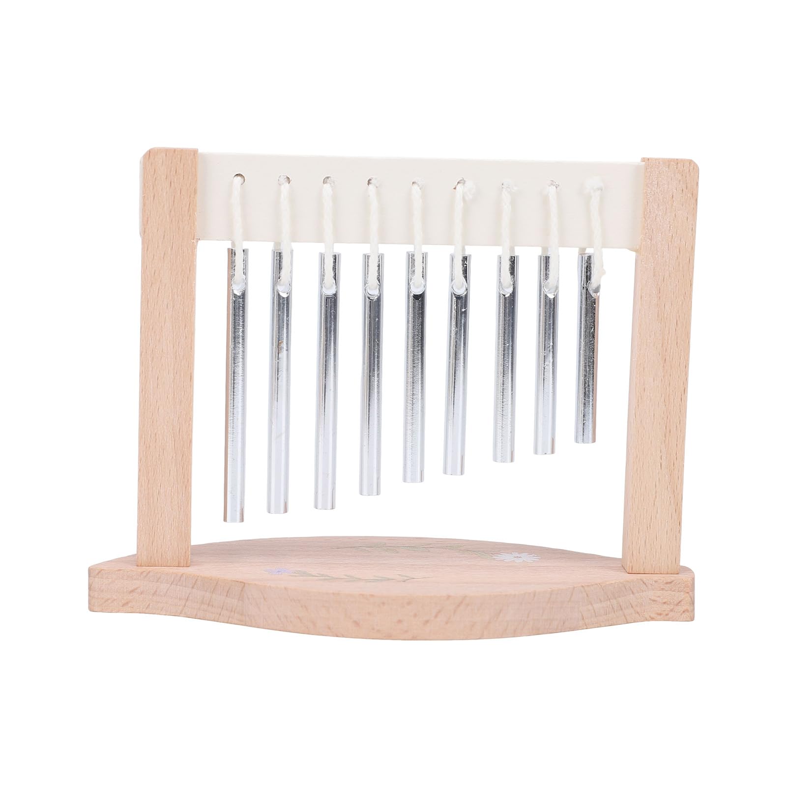 Montessori-Holzmusikinstrumente-Set, Naturholz, Tamburin, Xylophon, Maracas, Windspiel, frühes Lernen, Musikbildungsspielzeug für Kinder und Kleinkinder