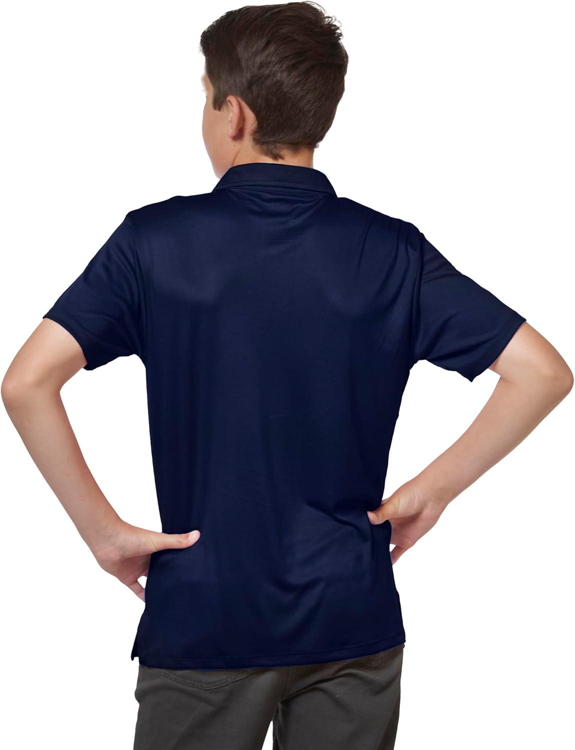Little King NCAA Youth Boys Polo Shirt-Polyester- Team Colors-Sizes YS YM YL YXL